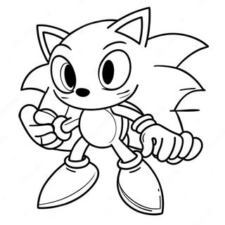 Gambar Mewarnai Shadow Sonic Dengan Chaos Emerald 14055-3072