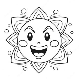 Halaman Mewarnai Emoji Marah 21296 4659