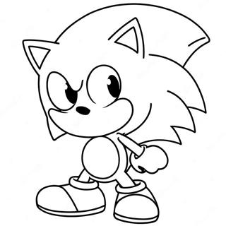 Sonic Exe With Red Eyes Coloring Page 23885-5202