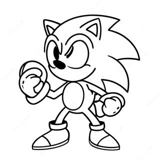 Sonic Exe With Red Eyes Coloring Page 23885-5204