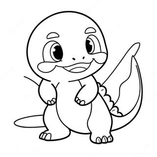 Gambar Mewarnai Charmander Lucu 27086-5895