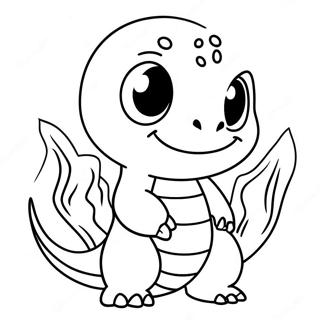 Gambar Mewarnai Charmander Lucu 27086-5896