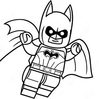 Lego Batman Halaman Mewarnai