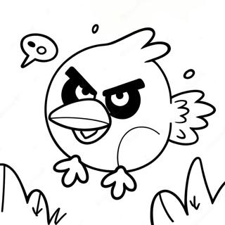 Angry Birds Halaman Mewarnai