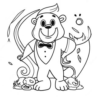 Halaman Mewarnai Mr Beast Dalam Tantangan Seru 31555-6891