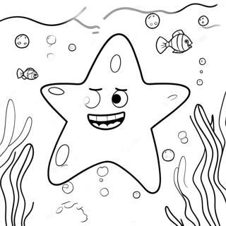 Gambar Mewarnai Petualangan Bawah Laut Patrick Star 32460-7074