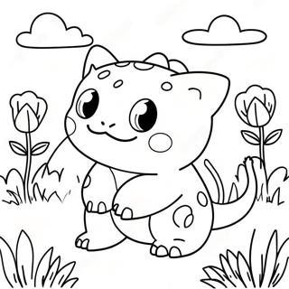 Bulbasaur Halaman Mewarnai