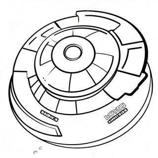 Halaman Mewarnai Arena Pertarungan Beyblade 34618-7555