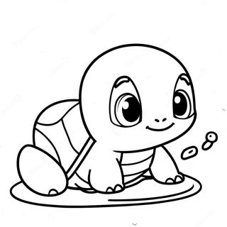 Squirtle Halaman Mewarnai