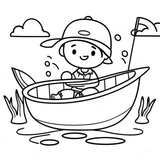 Gambar Mewarnai Anak Laki Laki Penduduk Asli Amerika Memancing 37456-8191