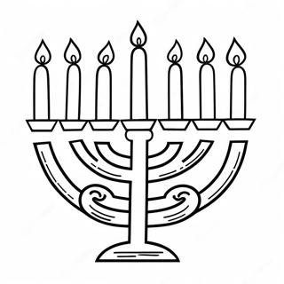 Hanukkah Halaman Mewarnai