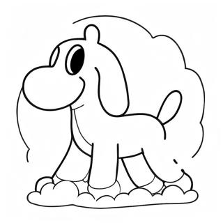 Gambar Mewarnai Anjing Balon 38371-8386