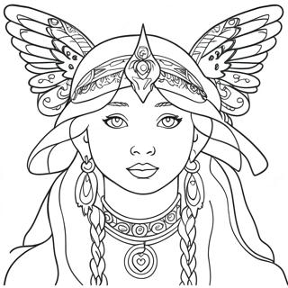 Halaman Mewarnai Penjaga Roh Yang Lembut 39551-8646