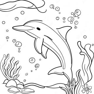 Halaman Mewarnai Lumba Lumba Roh Yang Ceria 39552-8650