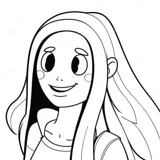 Halaman Mewarnai Marceline Ratu Vampir 41005 8965