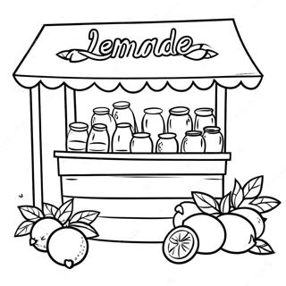 Lemon Halaman Mewarnai