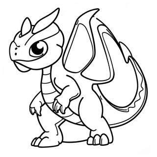 Gambar Mewarnai Dragonoid Bakugan 43107-9420