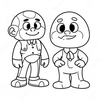 Gambar Mewarnai Petualangan Gumball Dan Darwin 49602-10852