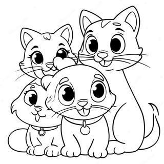 Aristocats Halaman Mewarnai