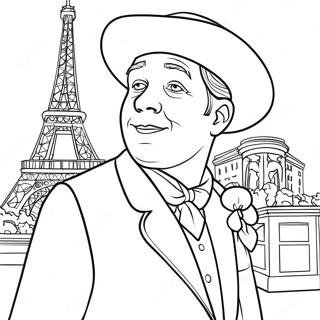 Halaman Mewarnai Thomas Omalley Di Paris 51177-11200