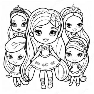 Karakter Ever After High Halaman Mewarnai 53922-11790