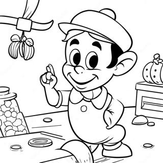 Pinocchio Di Pabrik Mainan Di Halaman Mewarnai 54456-11916