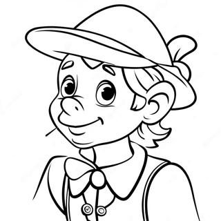 Pinocchio Sebagai Anak Nyata Di Halaman Mewarnai 54459-11926