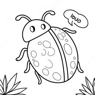 Kumbang Kumbang Yang Imut Halaman Mewarnai 56742 12422