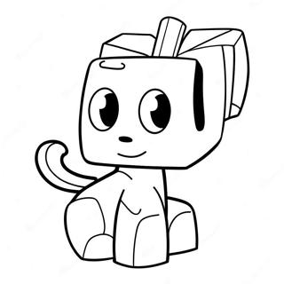 Halaman Mewarnai Alphablock B 56911 12456