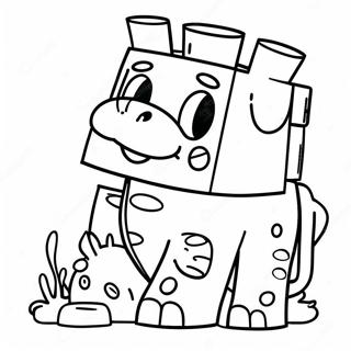 Halaman Mewarnai Alphablock C 56912 12458