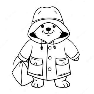 Paddington Halaman Mewarnai