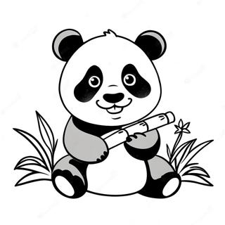 Panda Halaman Mewarnai