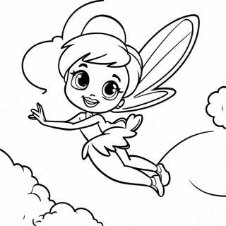 Tinker Bell Halaman Mewarnai