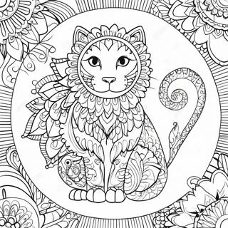 Gambar Mewarnai Mandala Hewan Fantastis 60499-13265