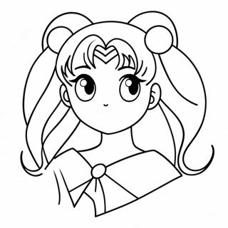 Sailor Moon Halaman Mewarnai