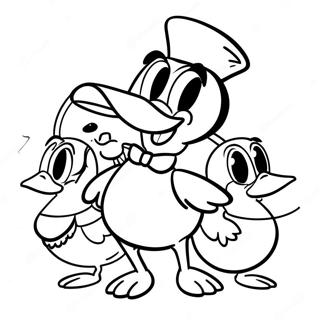 Halaman Mewarnai Petualangan Ducktales 64984-14107