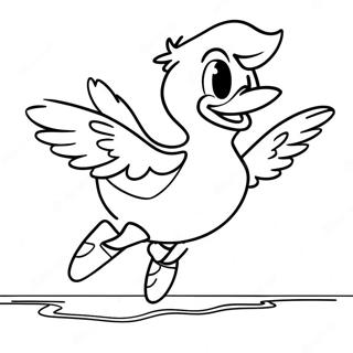 Halaman Mewarnai Peluncuran Mcquack Terbang 64987-14120