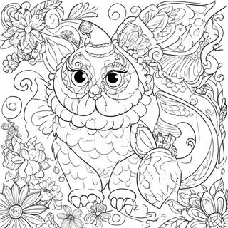 Halaman Mewarnai Doodle Fantastis 65725 14380