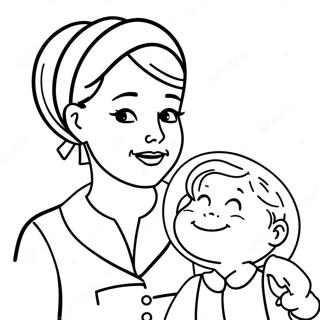 Halaman Mewarnai Perawat Yang Peduli 66904 14637