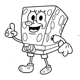 Spongebob Dan Patrick Halaman Mewarnai