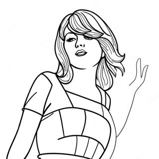 Halaman Mewarnai Taylor Swift Di Konser 69302-15181