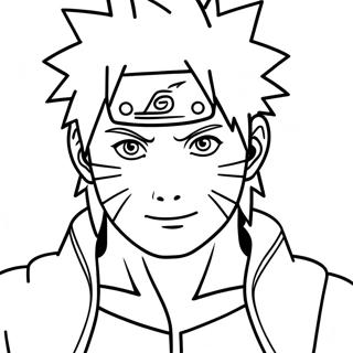 Gambar Mewarnai Naruto Dalam Mode Sage 7017-408