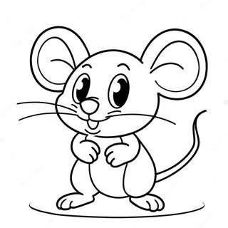 Halaman Mewarnai Tikus Nakal 71759 15722