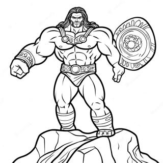 Halaman Mewarnai Titan Shifter 72598-16321