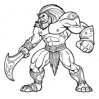 Halaman Mewarnai Titan Shifter 72598-16322