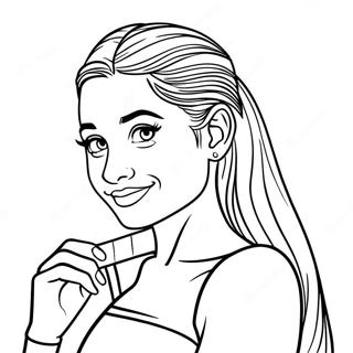 Halaman Mewarnai Ariana Grande 72619-16328