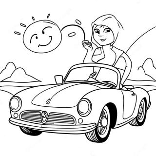 Halaman Mewarnai Sally Carrera Di Senja 7279 2114