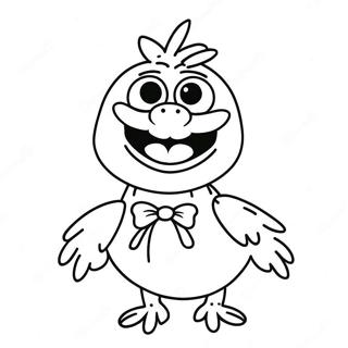 Halaman Mewarnai Chica Yang Menyeramkan 73061-16673