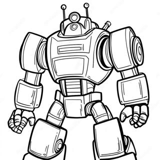 Halaman Mewarnai Robot Raksasa 73140-16742