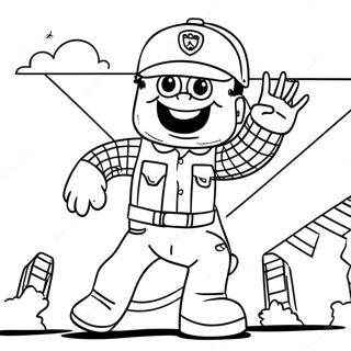 Marshall Dalam Aksi Halaman Mewarnai 73269-16843